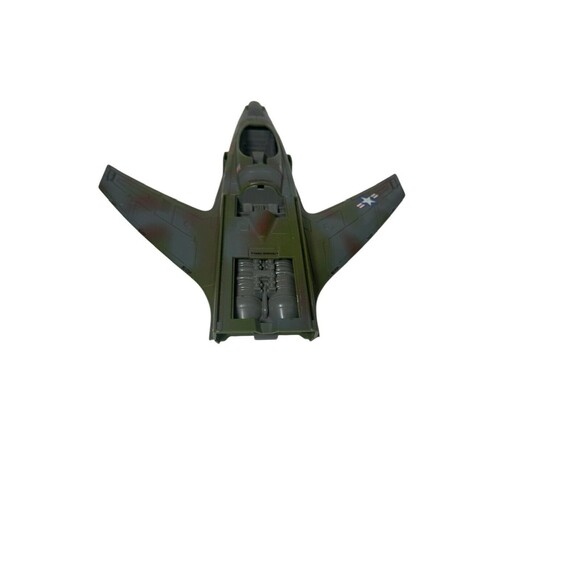 GI Joe Conquest X-30 1998 TRU Exclusive Green Camo Jet Fighter INCOMPLETE - Picture 16 of 16